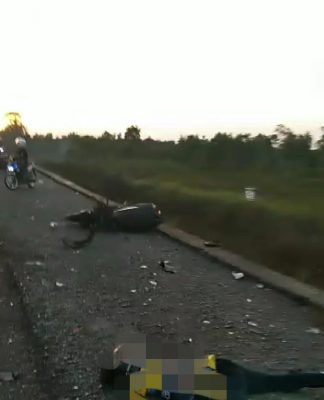 Tiga Korban Laka Diduga Balapan Liar di Baruh Liang Anggang Sudah Dievakuasi