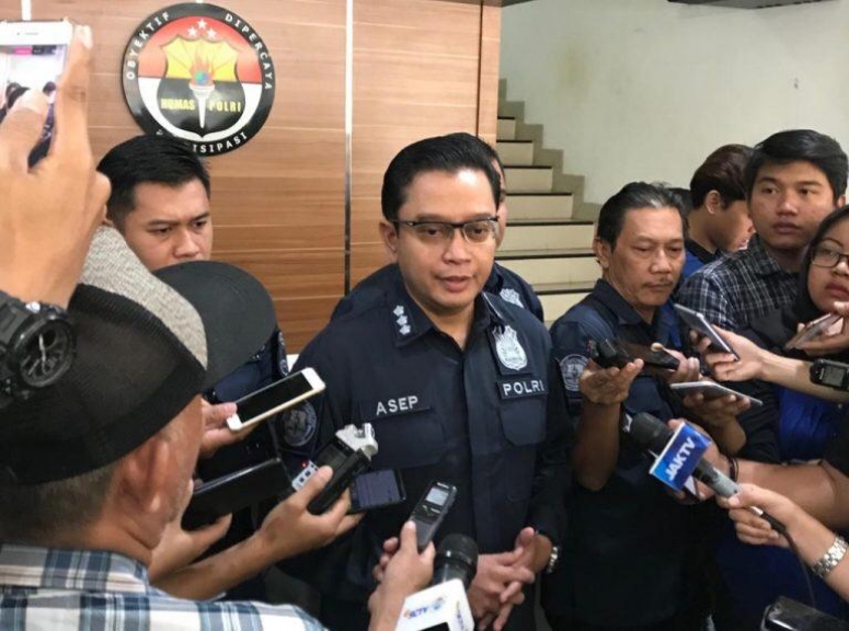 07062023_ Asep Adi Saputra saat masih menjabat Kabag Penum Divisi Humas Polri dengan pangkat Kombes. (wartabanjar.com - Ist. Tribrata)
