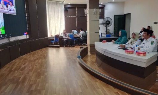 Hj Wahyu Windarti Zairullah Ikuti Verifikasi Kabupaten Layak Anak Kementerian PPPA RI Secara Daring