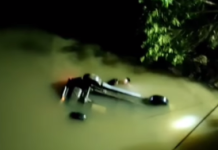 BREAKING NEWS: Mobil Masuk Sungai di Jembatan Besi Lampihong, Seorang Bayi Diduga Tewas