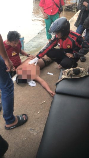 Identitas Pria Tergeletak dengan Dada Terluka di Dermaga Pasar Lima Belakang Taman Sari