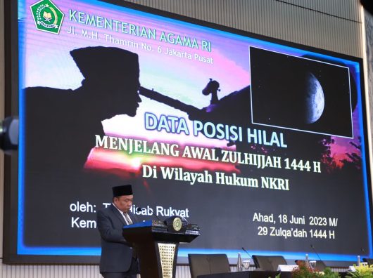 BREAKING NEWS: Pemerintah Tetapkan 1 Zulhijah 20 Juni, Lebaran Idul Adha Jatuh pada 29 Juni