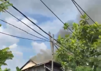 BREAKING NEWS: Kebakaran di Jalan Adhyaksa Kayutangi Banjarmasin