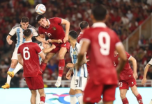 Ungkapan Elkan Baggott Usai Bikin Kiper Argentina Jatuhkan Badan Halau Sundulannya