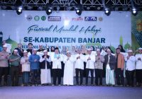 Festival Habsyi Digelar Mahasiswa KKN UIN di Sambung Makmur Resmi Ditutup Wabup Banjar, Ini Juaranya