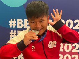 Atlet Tenis Meja Zidan Arafat Sumbang Perak