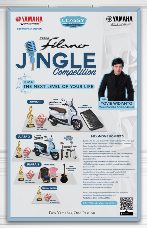 Meriahkan Java Jazz 2023, Yamaha Gelar Grand Filano Jingle Competition