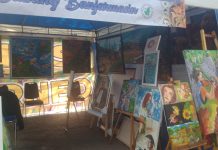 Ada Pameran Lukisan di Expo Nusantara HUT Flobamora ke-21 di Siring Tendean Banjarmasin