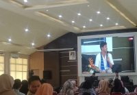 Andi Arsyil Beri Motivasi Penulis Banua di Aula Kantor Dispersip Kalsel