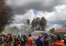 Kebakaran di Bincau Muara, Rumah Mama Aluh Ludes Jadi Arang