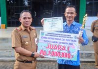 Maskur Hidayat dari Posyantekdes Gunung Karang Raih Juara 1 Lomba TTG Kabupaten Tanbu