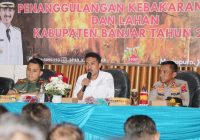 Pemkab Banjar Gelar Rakor Penanggulangan Karhutla