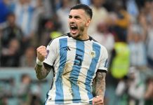 Babak I Laga Indonesia Vs Argentina: Leandro Paredes Bawa Sang Juara Dunia Unggul 1-0!