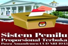 MK Putuskan Sistem Pemilu Tetap Terbuka Usai Tolak Uji Materi UU No 7 2017