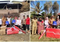 Pemkab Banjar Salurkan Bantuan Korban Kebakaran Bincau Muara dan Sambung Makmur