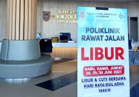 Meski Libur Panjang Iduladha 2023, Paman Birin Pastikan RSUD Ansari Saleh Tetap Layani Masyarakat