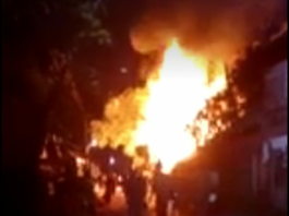 Data Sementara Kebakaran di Pasar Jati Astambul, 1 KK Kehilangan Tempat Tinggal