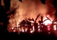 Dua Bangunan Terbakar di Desa Ujung Murung HSU