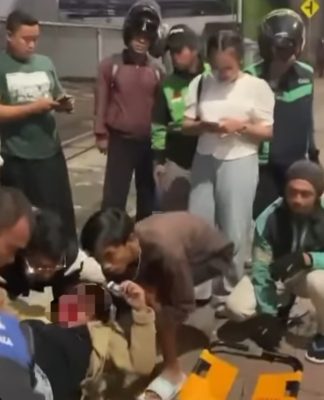 Wanita Ditabrak Pacar di Jalan Prapanca Raya Akhirnya Lapor Polisi