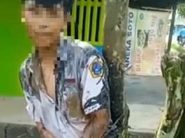 Viral Siswa SMP 'Dibully' Diikat di Pohon Disiram Air Got