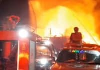 Update Data Kebakaran Desa Pasar Senin HSU, 8 Bangunan Terbakar