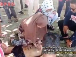 Pelajar Tewas Tenggelam di Pantai Gedambaan Kotabaru