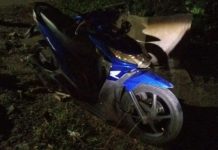 Sepeda Motor Tabrak Belakang Truk di Jalan A Yani km 17 Landasan Ulin