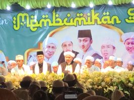 Jemaah Padati Acara Selawat Bersama Guz Azmi dan Para Habaib di Kota Banjarmasin