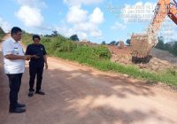 Perbaikan Jalan Alternatif KM 171 Satui Ada Kemajuan
