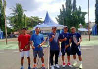 Kapolres Banjar AKBP M Ifan Hariyat Tampil Memukau di Turnamen Tenis Hari Bhayangkara Ke-77