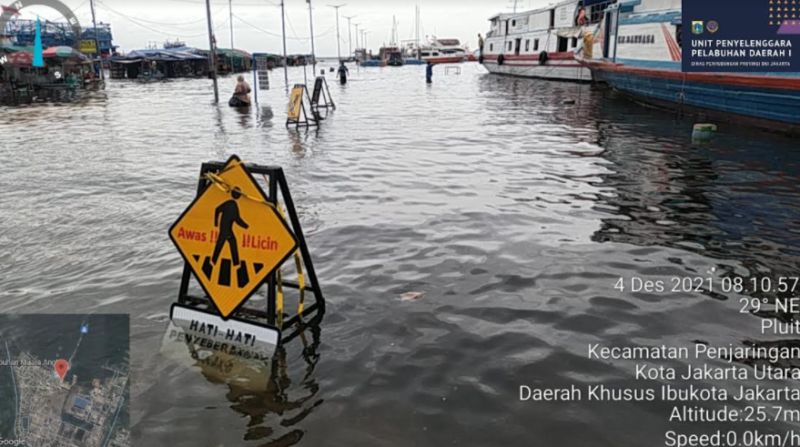Peringatan Dini Banjir Rob di Kalimantan Selatan