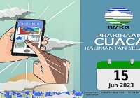 Prakiraan Cuaca BMKG Kamis 15 Juni 2023: Palangkaraya Hujan Ringan, Banjarmasin Hujan Petir Siang Hari