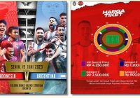 Hari Ini Ludes! Jangan Takut Tiket Indonesia Vs Argentina Masih Dijual Besok dan Lusa