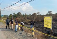 Kebakaran Lahan di Liang Anggang Banjarbaru, Polres Bentuk Tim Selidiki Penyebab Karhutla
