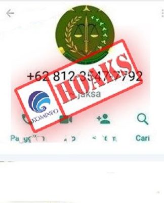 Waspada Nomor Whatsapp Mengatasnamakan Kejari HST, Modus Penipuan