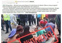 Viral Pengunjung Mall Pingsan Antri Beli Smartwatch, Cek Fakta