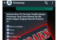 Waspada Modus Penipuan via Whatsapp Atas Nama Tiktok