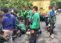 4 Pengendara Terlindas Truk Muatan Terigu Akibat Rem Blong