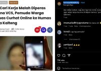 KRONOLOGI Pemuda Kapuas Curhat Online ke Humas Polda Kalteng, Cari Kerja Malah Diperas Pakai Video Seks