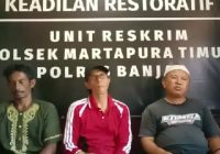 Lagi Mabuk, Pria di Banjar Bakar Rumah Lalu Tebas Selang Air Pemadam, Ini Video Pengakuan Pelaku