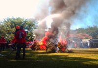 Antisipasi Bencana Karhutla dan Kekeringan, Pemkab Banjar Gadeng Camat, Masyarakat dan Relawan