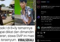 VIRAL Video Siswa SMP Diduga Korban Bully Temannya, Diikat di Pohon Disiram Comberan Tetapi Tetap Tersenyum, Aneh?