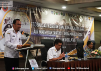 Sinergikan Arah Pembangunan dengan Pemerintah Pusat, Dinas PUPR Kalsel Gelar Sosialisasi Pengusulan DAK Air Minum dan Sanitasi TA 2024