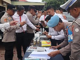 Takut Terlibat Narkotika, Polres Lamandau Kalteng Cek Urine Personil Usai Libur Panjang, Ini Hasilnya