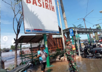 Banjir Rob Kembali Rendam Sejumlah Kawasan di Kota Banjarmasin, Hari Ini Diprediksi Air Kembali Naik
