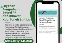 Satpol PP Damkar Tanah Bumbu Buka Pengaduan Online, Cek Link Ini