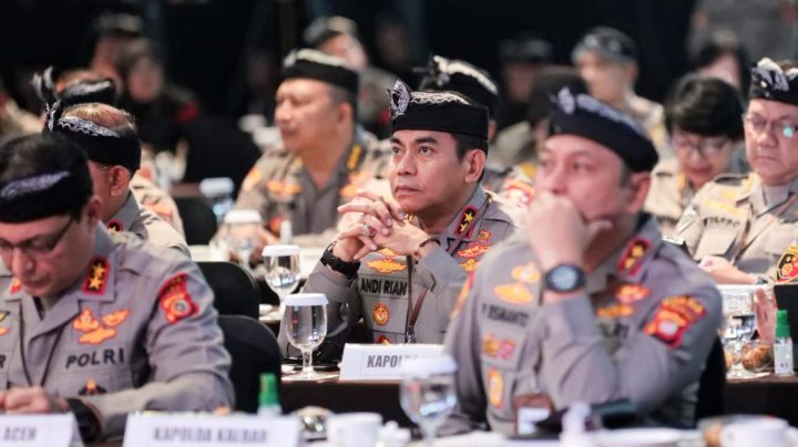 Kapolda Se-Indonesia Kumpul di Bali, Irjen Pol Andi Rian Dukung Upaya Kapolri Tingkatkan Kualitas Kepolisian