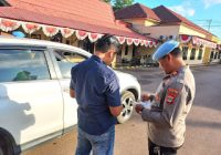 Anggota Polisi Juga Disasar Operasi Patuh Intan 2023 Polres Tanah Laut