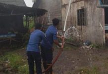 Api Mengamuk di Desa Sarigadung Tanah Bumbu, Satu Bangunan Terdampak