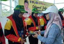 Kadishut Antar Kepulangan Kontingen Kwarda DKI Usai BKN Nasional 2023